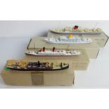 4x 1:1250 Scale Model Ships to Include: Reina Del Mar, Ballarat, Balmoral Castle, Capetown