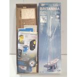 Mantua Models 1893 Britannia Royal Yacht of The Prince of Wales, 1:60 scale, complete and boxed P&