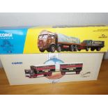 Two Corgi 1.50 scale F.8.Atkins trailer load and housemand truck and trailer P&P group 2 (£20 for