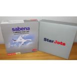 Two Star Jets 1.500 scale Boeing Passenger Aeroplanes North West and Sabena Airlines P&P group 2 (£