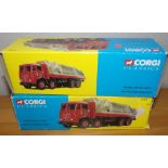 Two Corgi Foden 8 wheel 97955 and an Atkinson wheel tanker 97372 P&P group 2 (£20 for the first item