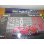 Revell 1.24 scale Ferrari California open top with paint model kit P&P group 2 (£20 for the first