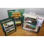 Five Corgi Eddie Stobart vans P&P group 2 (£20 for the first item and £2.50 for subsequent items)