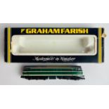 Graham Farish N Gauge 8064 BR Green Diesel Loco - Boxed P&P group 2 (£20 for the first item and £2.
