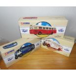 Three Corgi buses and coaches 97197, 97364, 97216 P&P group 2 (£20 for the first item and £2.50