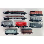 9x N Gauge Assorted Freight Wagons - All Unboxed P&P group 2 (£20 for the first item and £2.50 for