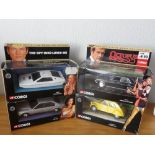 Four Corgi James Bond models 05701, 05101, 65002, CC85701 P&P group 2 (£20 for the first item and £