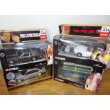 Four Corgi James Bond models, 65101, 65102, 04801, CC05104 P&P group 1 (£16 for the first item