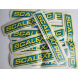 12x Scalextric Dealer Window Stickers. P&P Group 2 (£18+VAT for the first lot and £2+VAT for