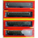 4x Hornby SR Maunsell Passenger Coaches - All Boxed. P&P Group 2 (£18+VAT for the first lot and £2+
