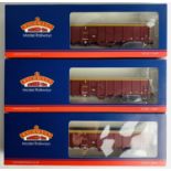 3x Bachmann 38-240 MBA Megabox EWS Wagons - Fitted with P4 Wheel Sets - All Boxed. P&P Group 2 (£