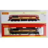 Hornby R2648 Fitted with P4 Wheel Sets, Class 56 059 EWS Loco - Boxed. P&P Group 2 (£18+VAT for