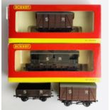 4x Hornby OO Gauge SR Goods Wagons 2x Boxed & 2x Unboxed - See Picture. P&P Group 2 (£18+VAT for the