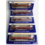 5x Dapol EWS MCA Wagons - All Fitted with P4 Wheel Sets - Boxed. P&P Group 2 (£18+VAT for the