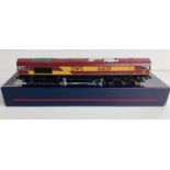 Bachmann 32-725 Fitted with P4 Wheel Sets - EWS Livery Class 66 - DCC Digital Fitted - Boxed - DCC