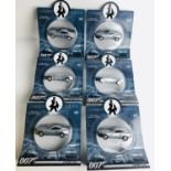 6x Corgi James Bond 007 TY95202 Aston Martin Vanquish - New Ex Shop Stock inc Mailer Box. P&P