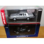 Auto World 1:43 scale 1986 Buick Regal and Autoart McLaren 12C. P&P Group 2 (£18+VAT for the first