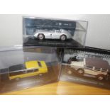 Two Mercedes Collection VW T3A and a Hachette Collection Ford Capri all 1.43 scale. P&P Group 2 (£