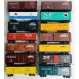 14x US Assorted Freight Wagons - All Unboxed. P&P Group 2 (£18+VAT for the first lot and £2+VAT