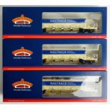 2x Bachmann JJA Auto Ballaster Wagons - Fitted with P4 Wheel Sets - 2x 38-211 & 38-212 - All