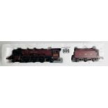 Hornby OO Gauge Duchess of Sutherland Loco CONDITION REPORT: Valve Gear Damaged on 1x Side. P&P