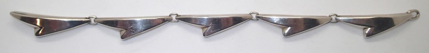 Sterling silver vintage Bent Eriksen Danish bracelet. P&P group 1 (£16 for the first item and £1.