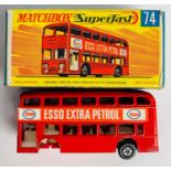 Matchbox Superfast 74 Daimler Bus - Lacking 1x Set of wheels/axle - otherwise Mint Boxed P&P group 2