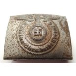 WWII German type SS belt buckle. P&P Group 1 (£14+VAT for the first lot and £1+VAT for subsequent