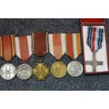 Selection of six Polish medals, WWII and later. P&P Group 1 (£14+VAT for the first lot and £1+VAT