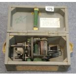 WWII style Air Ministry Astro compass mkII, boxed. P&P Group 3 (£25+VAT for the first lot and £5+VAT