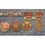 Five Chinese and Korean era war medals. P&P Group 1 (£14+VAT for the first lot and £1+VAT for