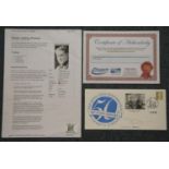 Royal Film Performance 50th Anniversary Concorde flown cover for the film Carrington VC signed by