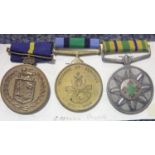 South Africa Police group of three medals, to 142026N B/Konst M J Zani. P&P Group 1 (£14+VAT for the