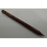 British WWI anti zeppelin aerial flechette, L: 12 cm. P&P Group 1 (£14+VAT for the first lot and £