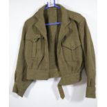 British 1951 battledress jacket. P&P Group 3 (£25+VAT for the first lot and £5+VAT for subsequent