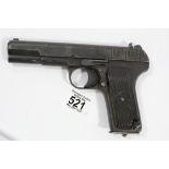 Russian Tokarev 7.62 mm semi automatic pistol with EC deactivation certificate 154162. P&P Group