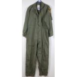 Vietnam War style 1st Air Cavalry Huey helicopter flight suit. P&P Group 3 (£25+VAT for the first