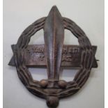 WWII type Greek Sacred Legion badge (Greek special forces serving with LRDG & SAS in North