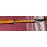 Carl Gustaff Swedish rifle c1905, with deactivation certificate. P&P Group 3 (£25+VAT for the