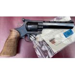 Brocock Orion six revolver, with deactivation certificate. P&P Group 2 (£18+VAT for the first lot