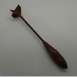 British WWI aerial flechette by Bristol L: 12 cm. P&P Group 1 (£14+VAT for the first lot and £1+