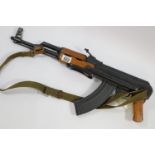 Chinese made AK-47 machine gun with EC deactivation certificate 153361. P&P Group 3 (£25+VAT for the