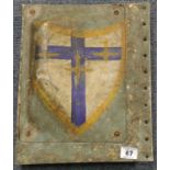 German WWII style Luftwaffe Aircraft squadron marking, 31 x 38 cm. P&P Group 2 (£18+VAT for the