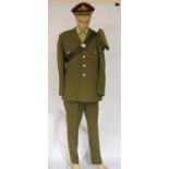 Sold on behalf of Help for Heroes - 1960's Royal Artillery uniform with two caps and Sam Browne. P&P