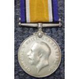 British War medal 3/9188 Pte. J Hindle WYorks Regt, landed France 10/9/1915 and taken prisoner. P&