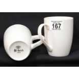 WWII German style Waffen SS mugs, dated 1939 and 1942. P&P Group 1 (£14+VAT for the first lot and £