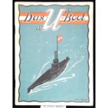 WWI Austrian book on the U-Boat, 1915. P&P Group 1 (£14+VAT for the first lot and £1+VAT for