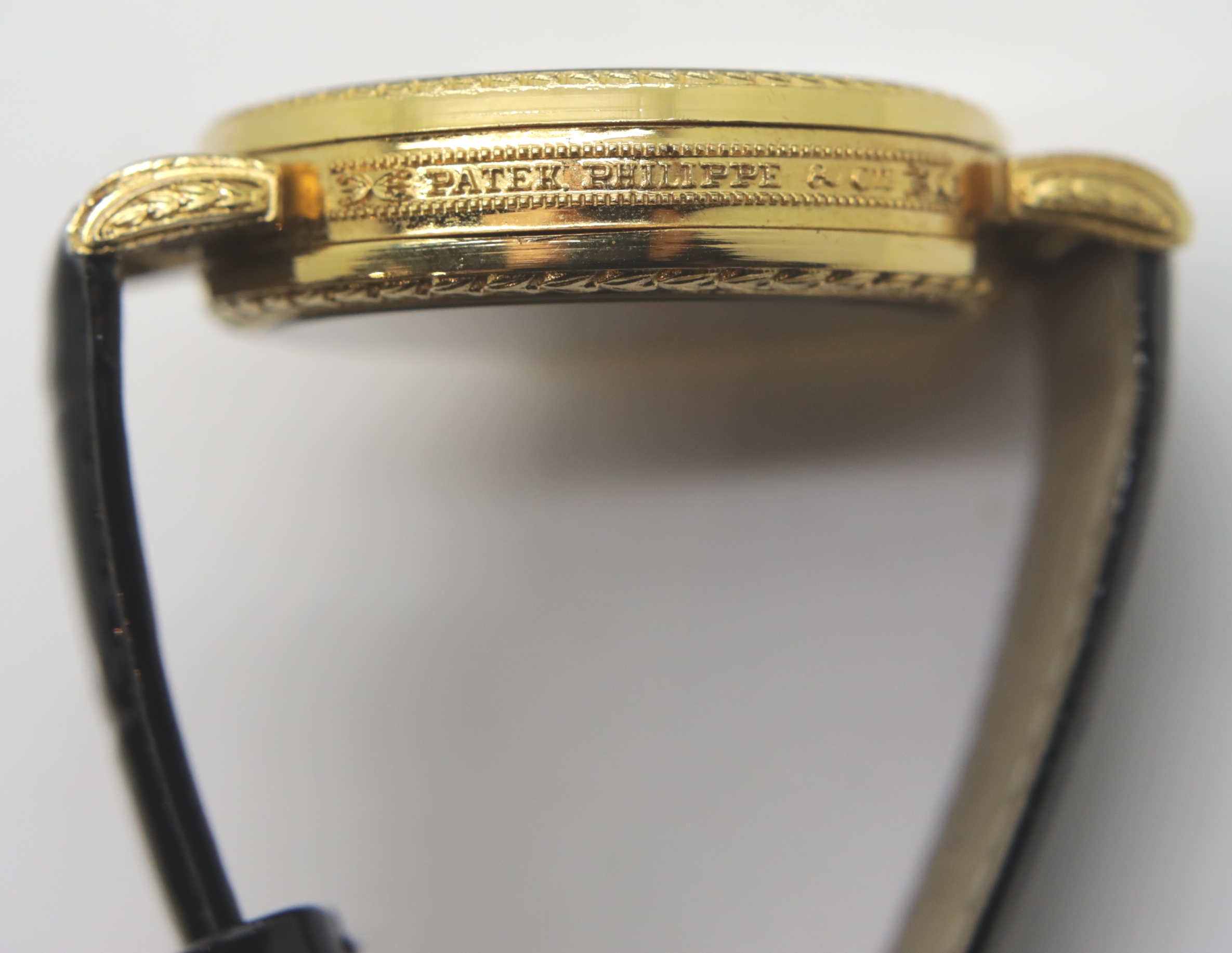 PATEK PHILIPPE: Unique wristwatch comprising a Patek Philippe pocket watch movement number 160862 - Image 3 of 7