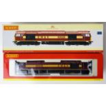 Hornby R2488 OO Gauge EWS Livery Class 60 Loco 60026 - Boxed with Instructions. P&P Group 2 (£18+VAT