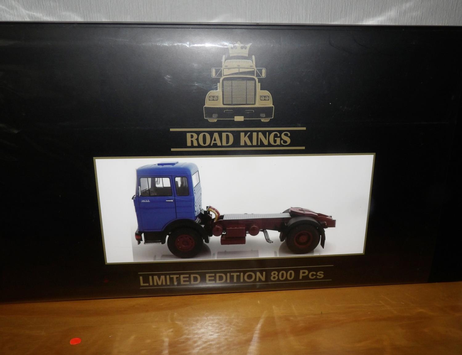 KK Road Kings 1.18 Scale Mercedes 1632 4 x 2 Tractor Unit Ltd Edition. P&P Group 2 (£18+VAT for